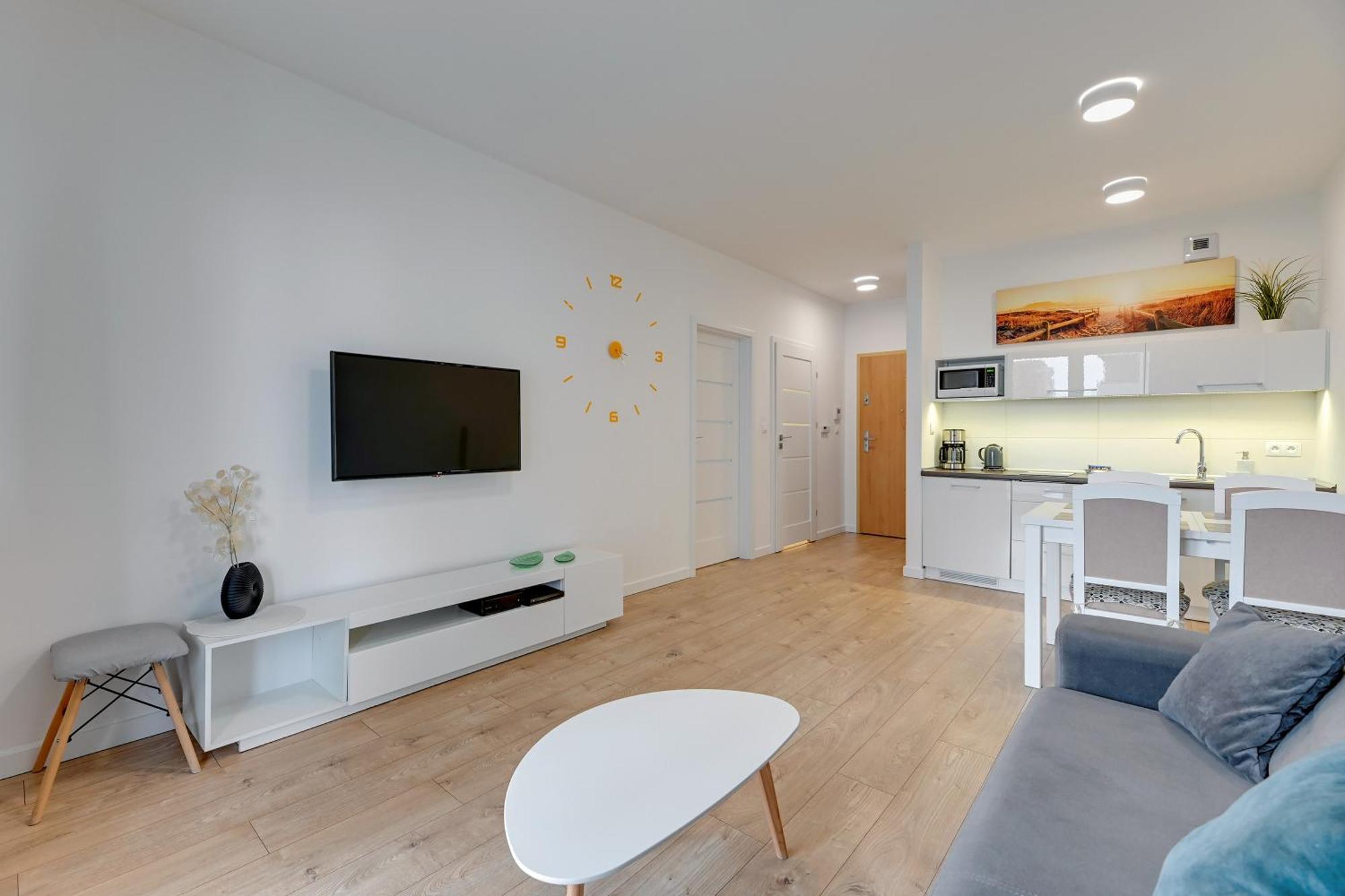 Apartament Nadmorskie Spektrum & Parking Gdańsk Exterior foto